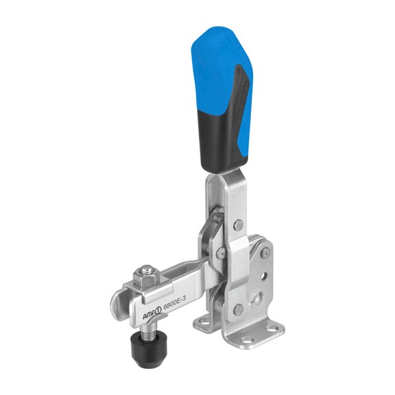 AMF vertical clamp with blue handle 6800E-0 Number 557615 - Vertical clamp