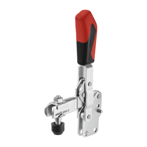 AMF vertical clamp with red handle 6802-4 number 90241 - Vertical clamp