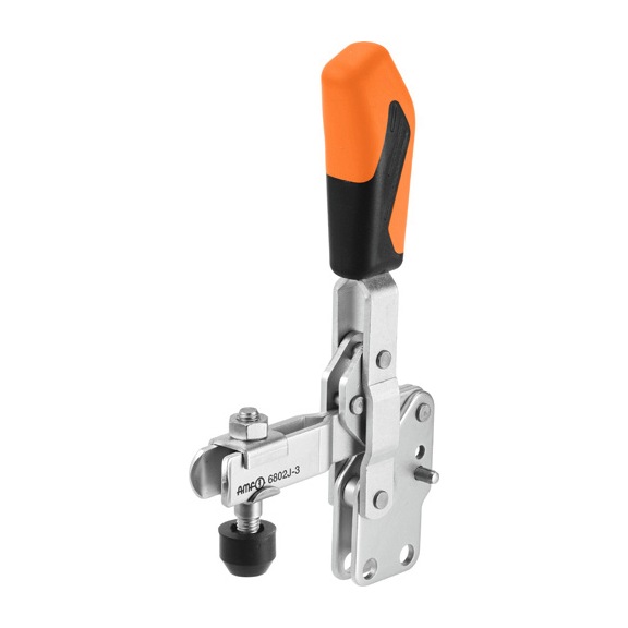 AMF Vertical clamp with orange handle 6802J-5 Number 557314 - Vertical clamp