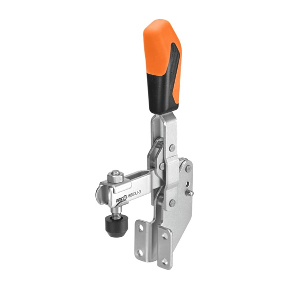 AMF Vertical clamp with orange handle 6803J-4 Number 557321 - Vertical clamp