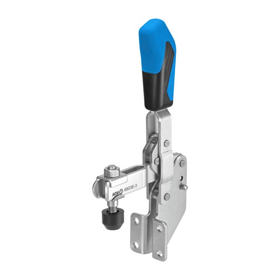 AMF Senkrechtspanner mit blauem Handgriff 6803E-3 Nummer 557632 - Senkrechtspanner