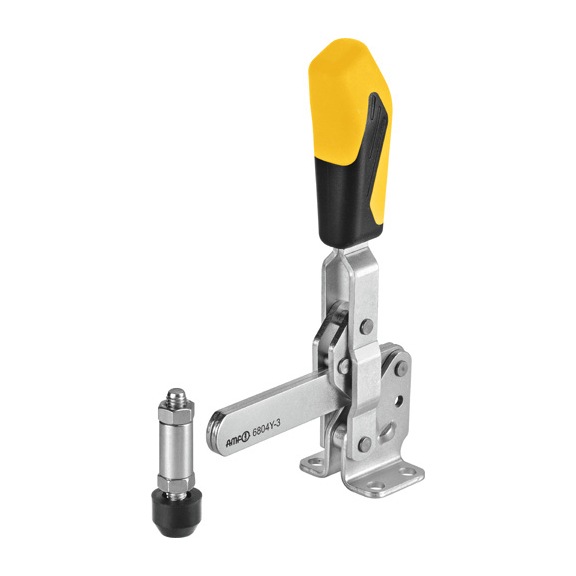 AMF Vertical clamp with yellow handle 6804Y-6 Number 557031 - Vertical clamp