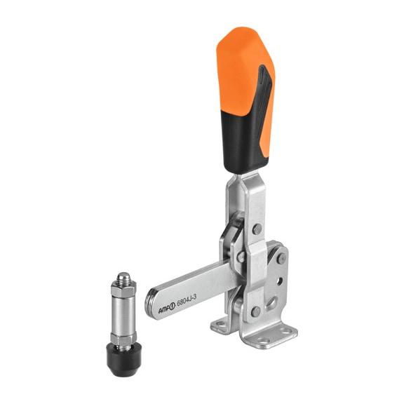 AMF Vertical clamp with orange handle 6804J-6 Number 557325 - Vertical clamp