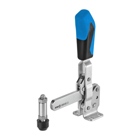 AMF Senkrechtspanner mit blauem Handgriff 6804E-6 Nummer 557638 - Senkrechtspanner