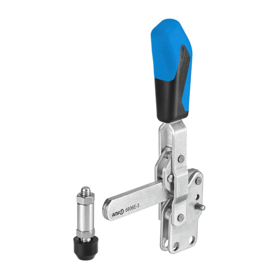AMF Vertical clamp with blue handle 6806E-6 Number 557653 - Vertical clamp