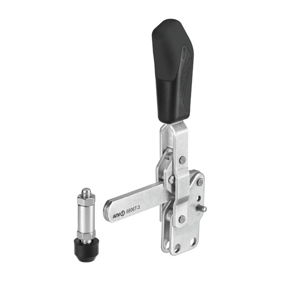 AMF vertical clamp with black handle 6806T-4 Number 557986 - Vertical clamp