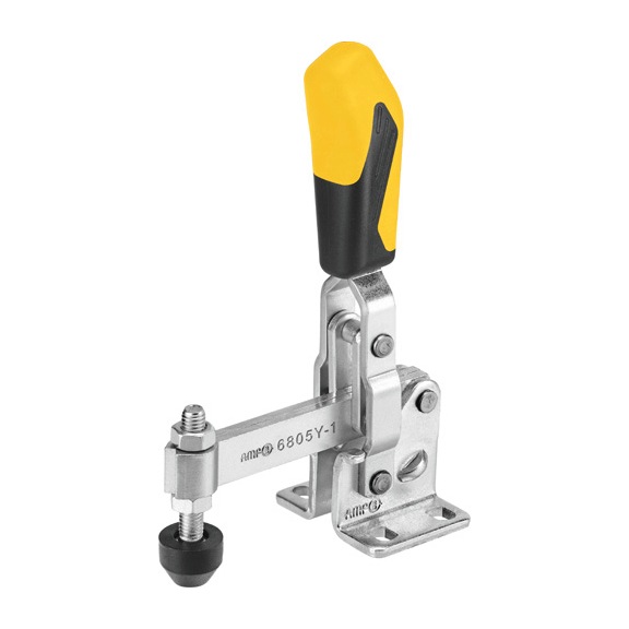 AMF Vertical clamp with yellow handle 6805Y-1 Number 557037 - Vertical clamp