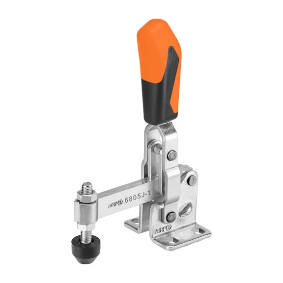 AMF Vertical clamp with orange handle 6805J-1 Number 557330 - Vertical clamp