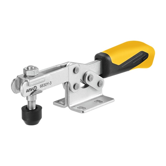 AMF Horizontal clamp with yellow handle 6830Y-1 Number 557039 - Horizontal clamp