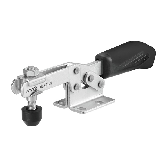 AMF Horizontal clamp with black handle 6830T-4 Number 557995 - Horizontal clamp