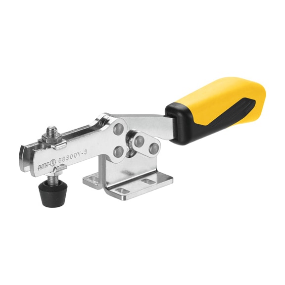AMF Horizontal clamp plus with yellow handle 68300Y-3 Number 557047 - Horizontal clamp