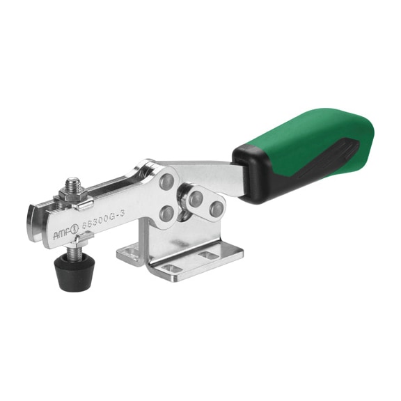 AMF Horizontal clamp plus with green handle 68300G-1 Number 557498 - Horizontal clamp