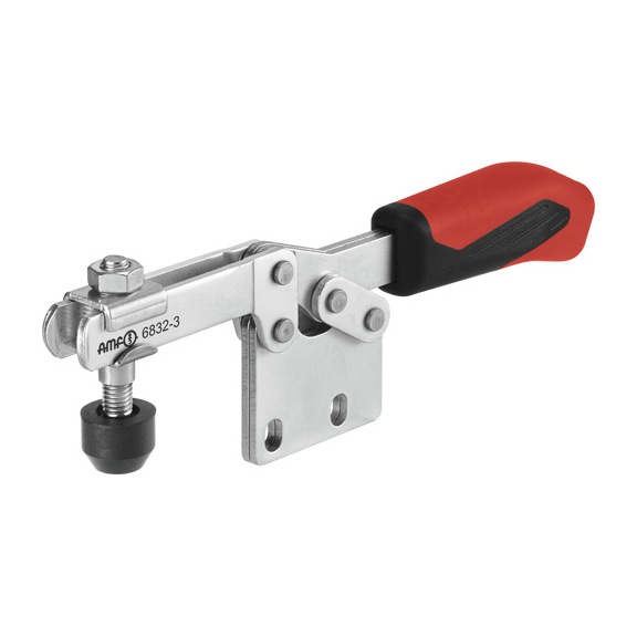 AMF Horizontal clamp with red handle 6832-4 Number 93245 - Horizontal clamp