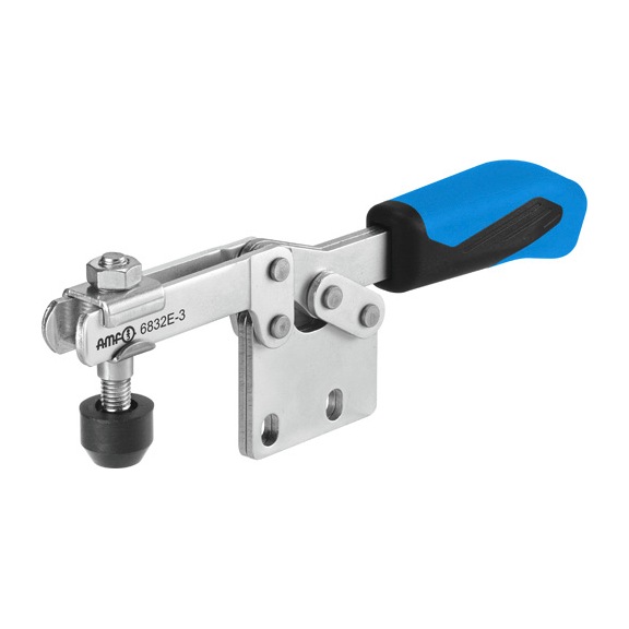 AMF Horizontal clamp with blue handle 6832E-1 Number 557672 - Horizontal clamp