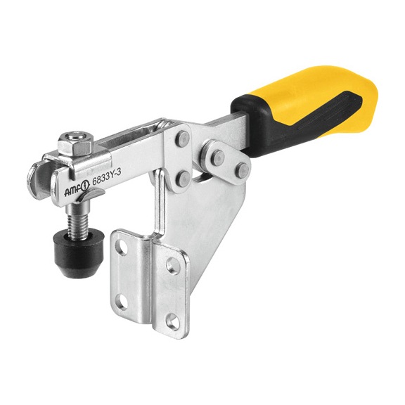 AMF Horizontal clamp with yellow handle 6833Y-2 Number 557119 - Horizontal clamp