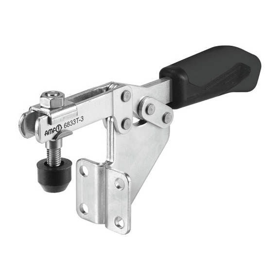 AMF Horizontal clamp with black handle 6833T-4 Number 558024 - Horizontal clamp