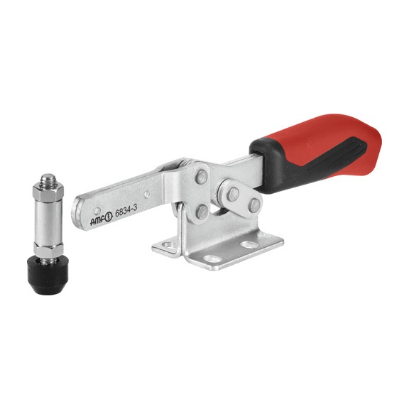 AMF horizontal clamp with red handle 6834-3 number 93435 - Horizontal clamp
