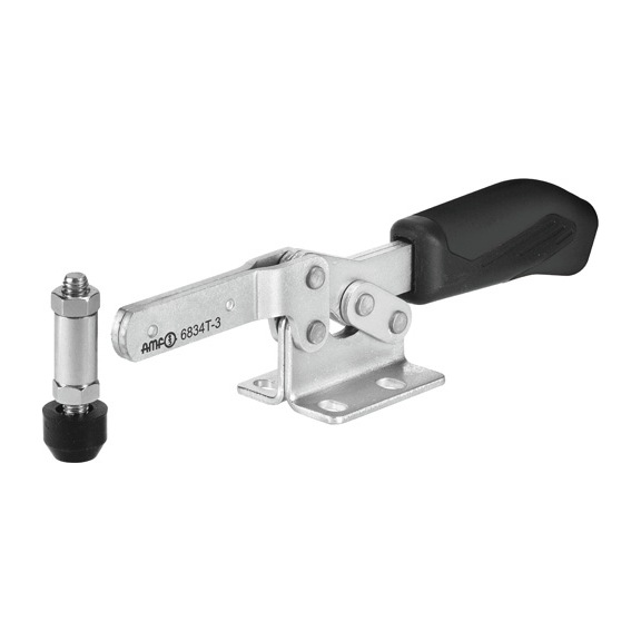 AMF Horizontal clamp with black handle 6834T-4 Number 558019 - Horizontal clamp