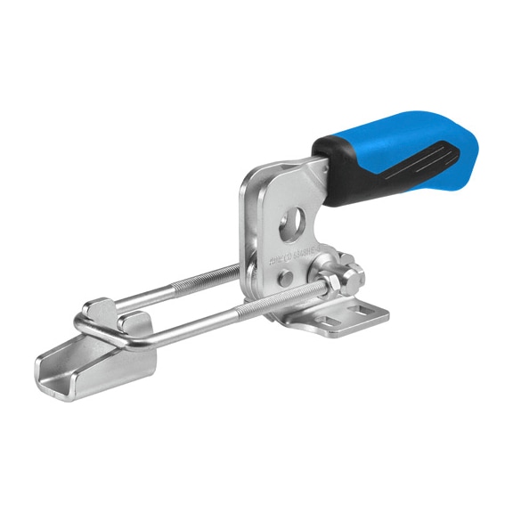 AMF Horizontal locking clamp with blue handle 6848HE-2 Number 557718 - Locking clamps