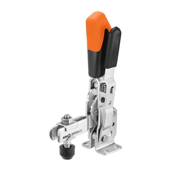 AMF Vertical clamp handle orange 6800SJ-2 Number 557417 - Vertical clamp