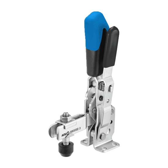 AMF vertical clamp with blue handle 6800SE-2 Number 557724 - Vertical clamp