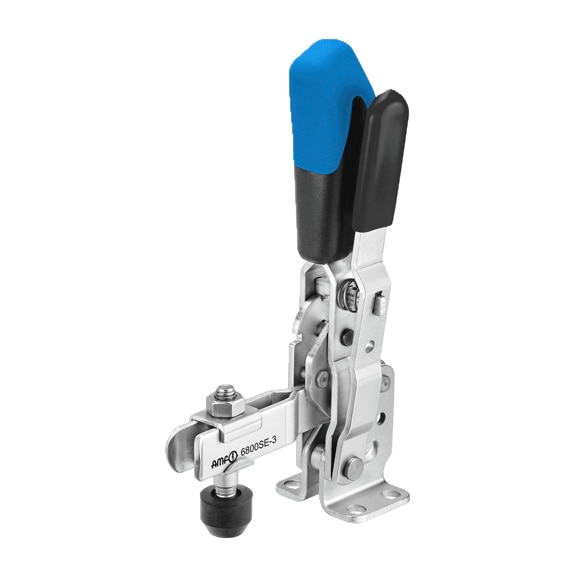 AMF Vertical clamp with blue handle 6800SE-4 Number 557726 - Vertical clamp