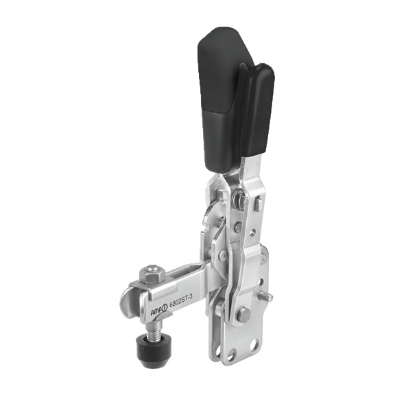 AMF Vertical clamp with black handle 6802ST-4 Number 558138 - Vertical clamp