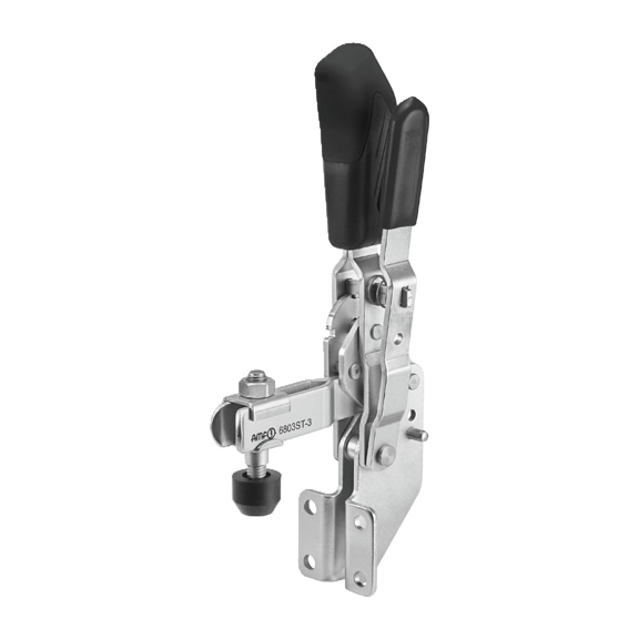 AMF vertical clamp with black handle 6803ST-3 Number 558150 - Vertical clamp