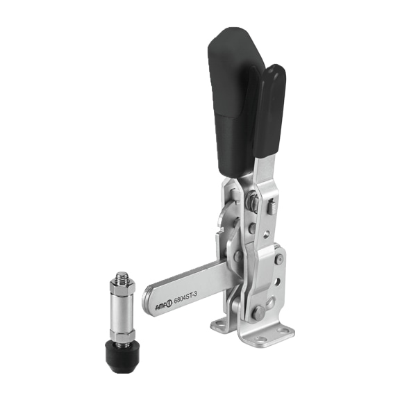 AMF Vertical clamp with black handle 6804ST-3 Number 558155 - Vertical clamp