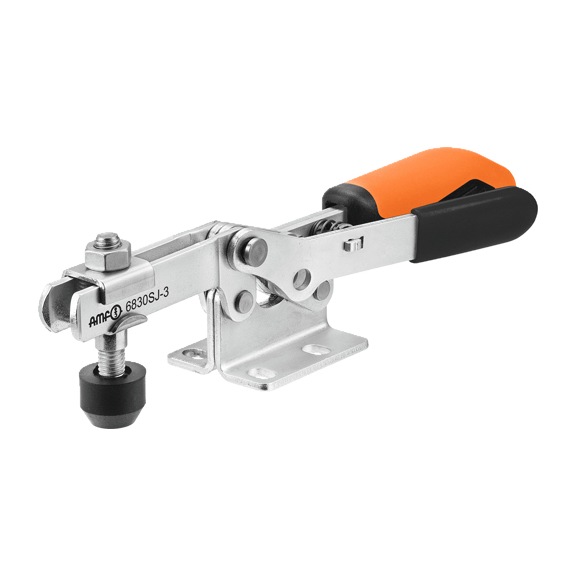 AMF Horizontal clamp handle orange 6830SJ-3 Number 557427 - Horizontal clamp