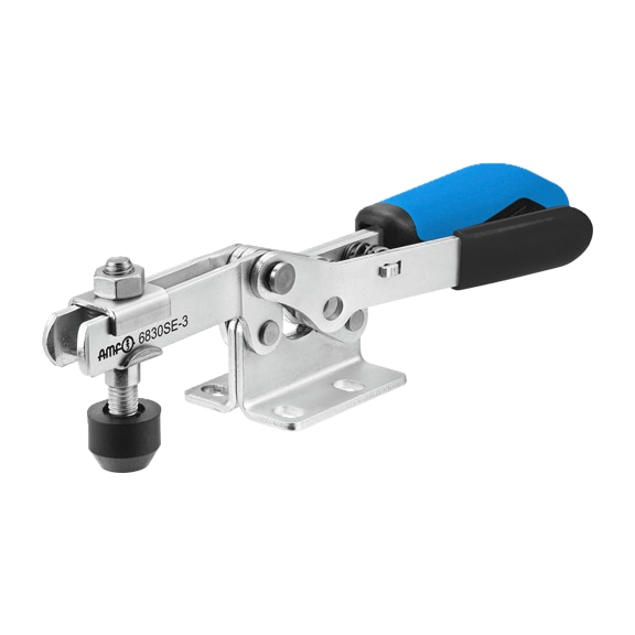 AMF Horizontal clamp with blue handle 6830SE-3 Number 557747 - Horizontal clamp