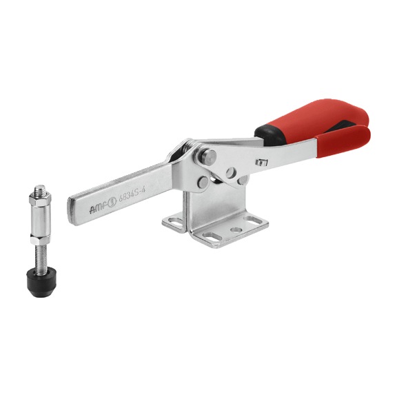 AMF Waagrechtspanner mit rotem Handgriff und 6834S-4 Nummer 93534 - Waagerechtspanner