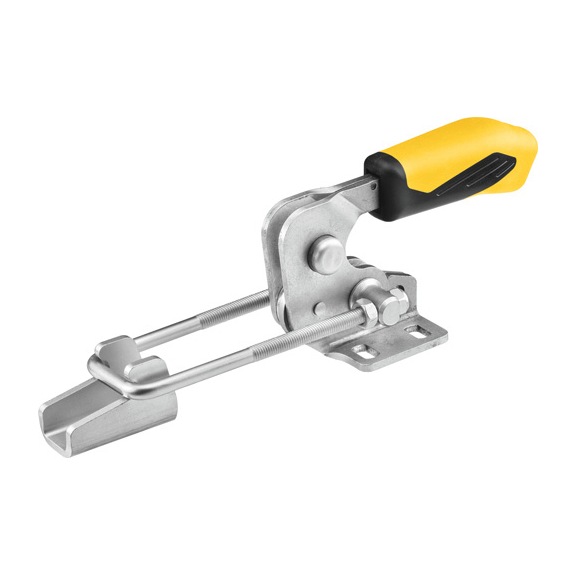 AMF Horizontal locking clamp with yellow handle 6848HSY-4 Number 557212 - Locking clamps