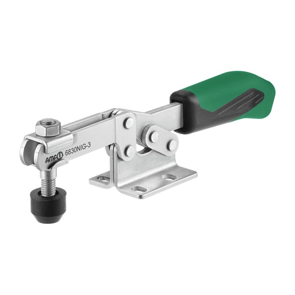 AMF Horizontal clamp with green handle 6830NIG-2 Number 557598 - Horizontal clamp