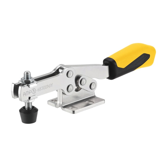 AMF Horizontal clamp plus with yellow handle 68300NIY-2 Number 557279 - Horizontal clamp