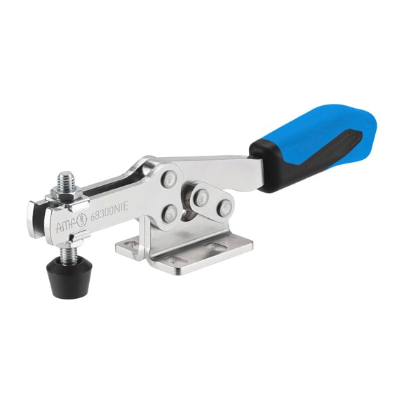 AMF Horizontal clamp plus with blue handle 68300NIE-2 Number 557765 - Horizontal clamp