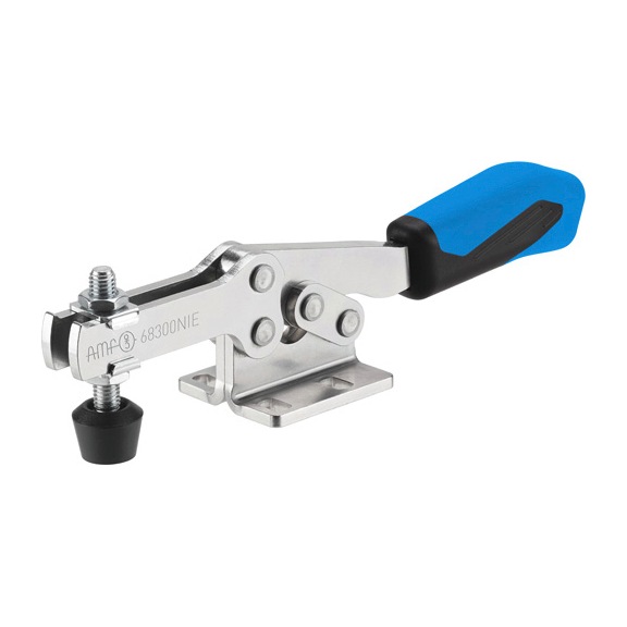 AMF Horizontal clamp plus with blue handle 68300NIE-3 Number 560160 - Horizontal clamp