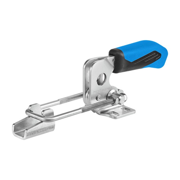AMF Horizontal locking clamp with blue handle 6848HNIE-3 Number 557768 - Locking clamps