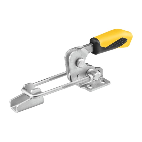 AMF Horizontal locking clamp with yellow handle 6848HSNIY-4 Number 557284 - Locking clamps