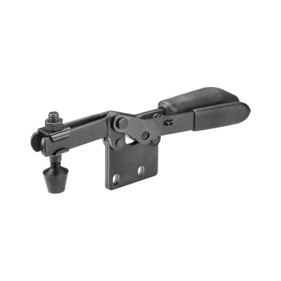 AMF Horizontal clamp with safety lock black 6832BS-3 Number 99648 - Horizontal clamp