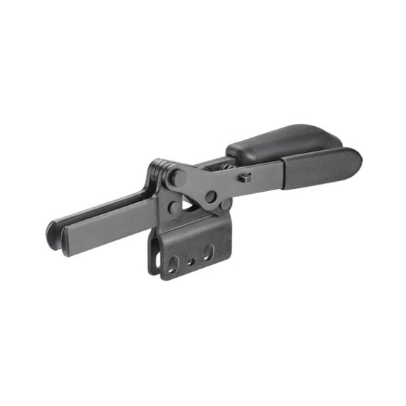AMF Horizontal clamp with safety interlock black 6835BS-3 Number 90662 - Horizontal clamp