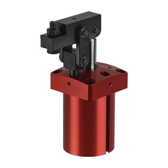 AMF Lever clamp pneumatic flange version 6829VA-50 Number 562508 - Pneumatic clamps (power clamps)