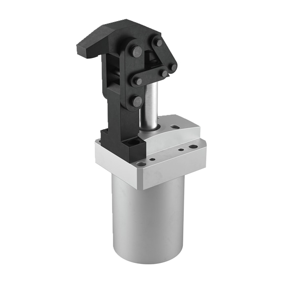 AMF Lever clamp pneumatic flange version 6829L-32 Number 565860 - Pneumatic clamps (power clamps)