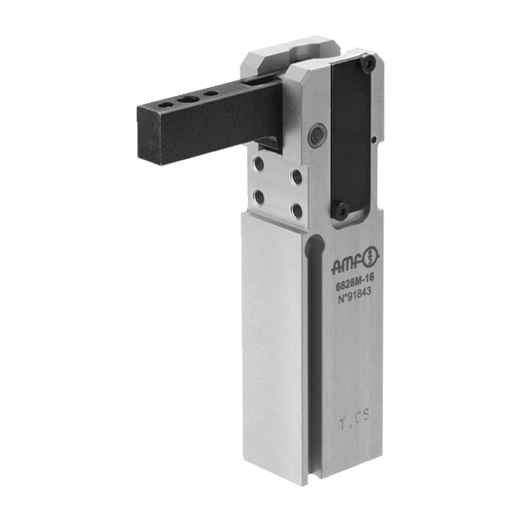 AMF Pneumatic clamp double-acting 6828M-16 Number 91843 - Pneumatic clamps (power clamps)