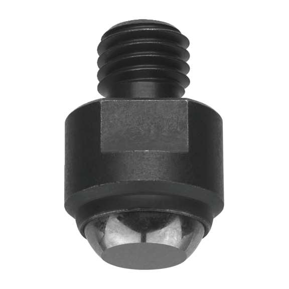 AMF Pressure screw with smooth ball 7110DKX-16xM16 Number 73742 - Pressure screw