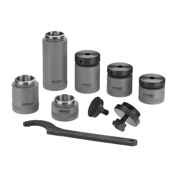 AMF Screw jack set 6400-285-M16x18 Number 569433 - Bolt block