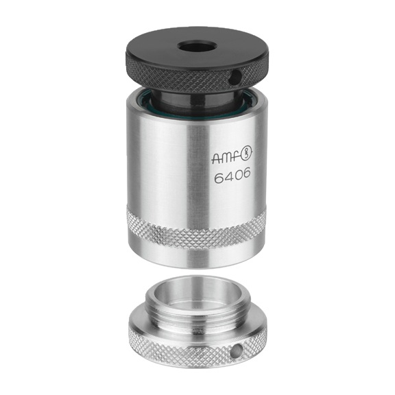 AMF Aluminum screw jack with chip guard 6406-10 Number 72850 - Bolt block