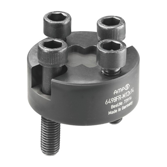 AMF Base plate round 6498FR-M16x18 Number 375527 - Clamping element, quick clamp (parts)