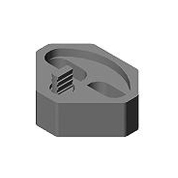 AMF Foot element, sliding and swiveling 7110FS-12-1 Number 78360 - Clamping element