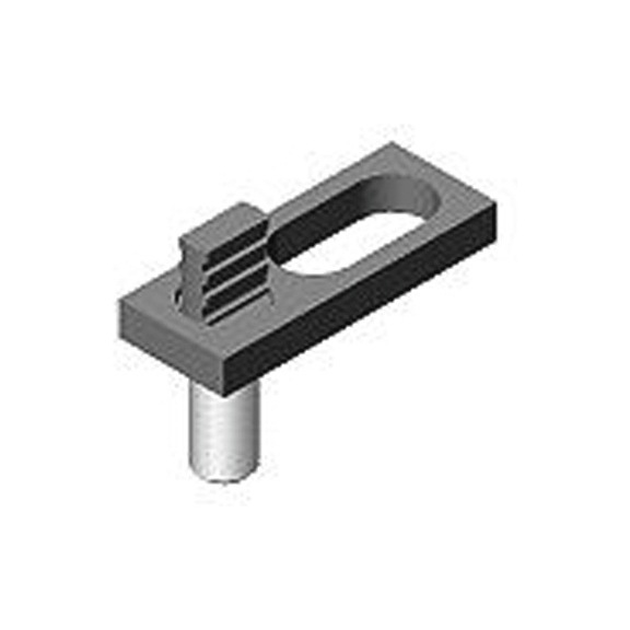 AMF Foot element for positioning holes 7110FB-16-1 Number 79509 - Clamping element